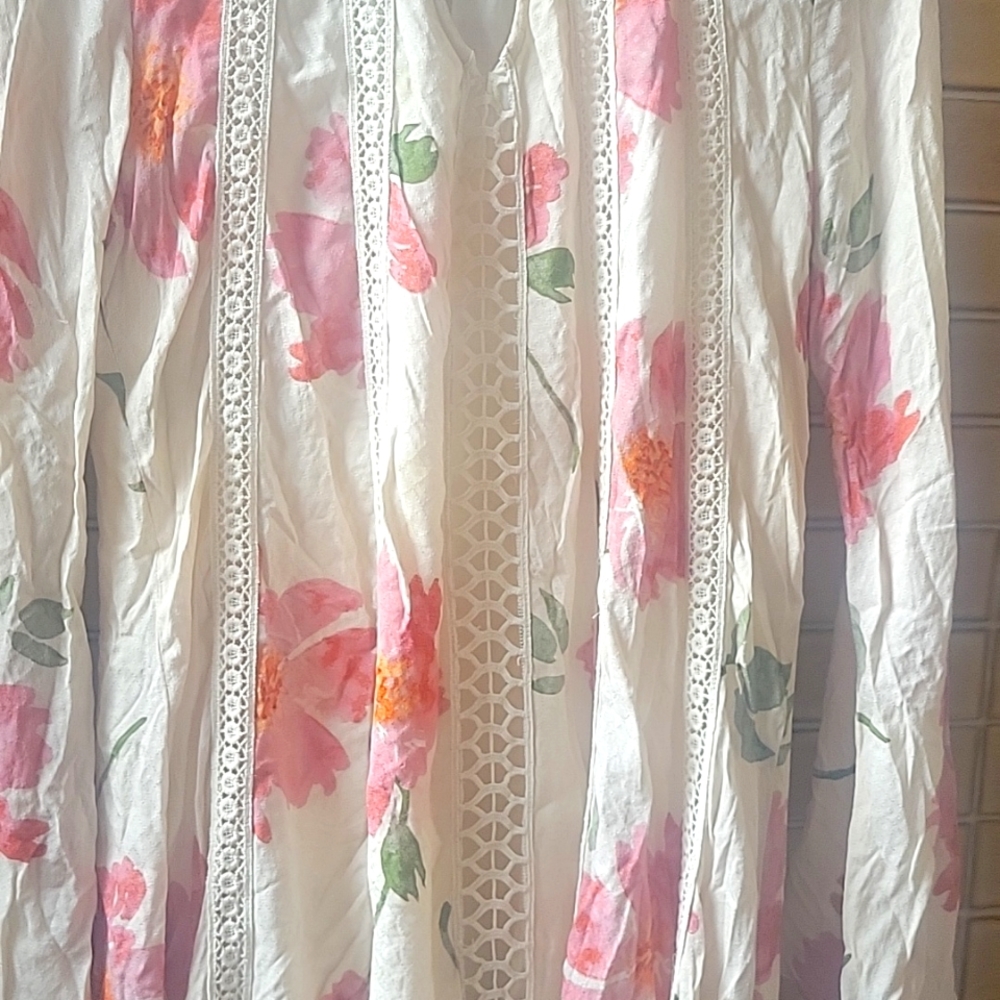 Whimsical floral dress